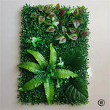 Panel de césped artificial para pared