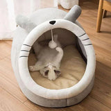A1 Deep Sleep Cat Bed Cartoon Pet Bed Foldable Removable Washable Pet Sleeping Bed for Small Dog Mat Bag Cave Cats Bed