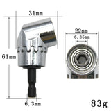 Adaptador de destornillador 105° para esquinas