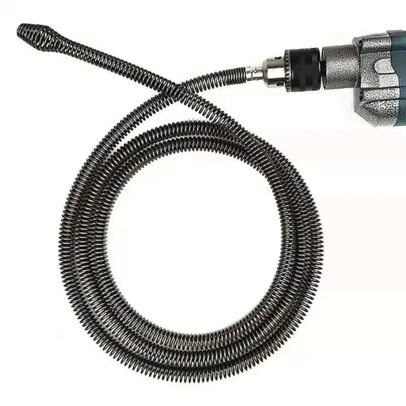 Muelle desatascador de tuberías manual
