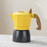Cafetera moka doble válvula 6ª generación