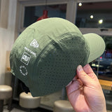 Gorra de running transpirable de secado rápido