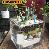 HOMEFISH Automatic Plant Flower Watering Pump Home Sprinkler Drip Irrigation Device 4/8/16 Heads Timer System Kit Garden Tool