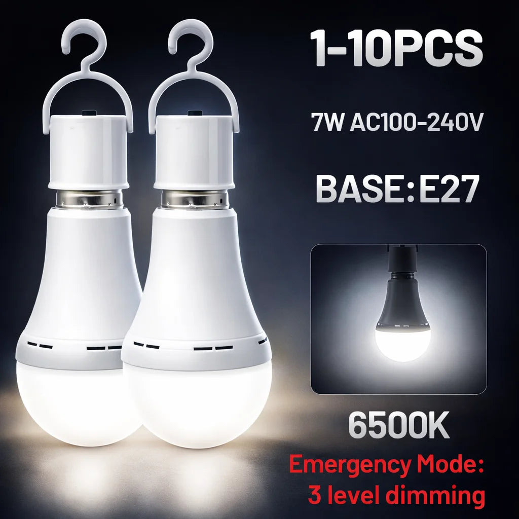 Bombilla LED recargable de emergencia E27
