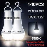 Bombilla LED recargable de emergencia E27