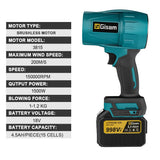 Soplador turbo eléctrico inalámbrico 150000 RPM
