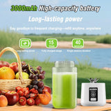 Batidora/exprimidor portátil USB 450ml