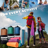 Ultrafine Fiber Sports Towel for Outdoor Travel Swimming And Beach Use Sand-Free High Absorbency Soft Skin-Friendly Convenient