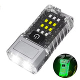 Mini linterna LED recargable con imán