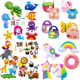 Kit de costura infantil de animales del bosque