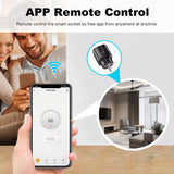 Enchufe inteligente WiFi con medidor de consumo