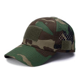 Gorra de camuflaje ajustable unisex