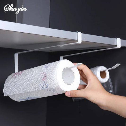 Soporte colgante para papel de cocina