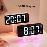 Despertador USB con luz de ambiente y temperatura