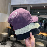 Gorra de running transpirable de secado rápido