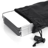 Paravientos plegable para hornillo de camping