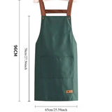 Delantal de cocina impermeable resistente al aceite