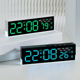 Despertador digital USB con luz de ambiente