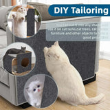 Rascador adhesivo recortable para gatos