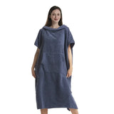 Poncho toalla de secado rápido para playa