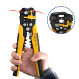 Alicate crimpador y pelacables automático