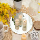 10 espejos redondos acrílicos decorativos