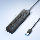 Hub USB 3.0 multipuerto