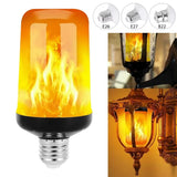 Bombilla LED efecto llama