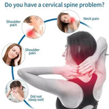 Almohada de tracción cervical ortopédica