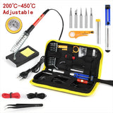 Kit de soldador de 60 W con accesorios