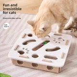 Juguete rompecabezas de fieltro para gatos