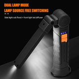 Linterna COB LED recargable de bolsillo