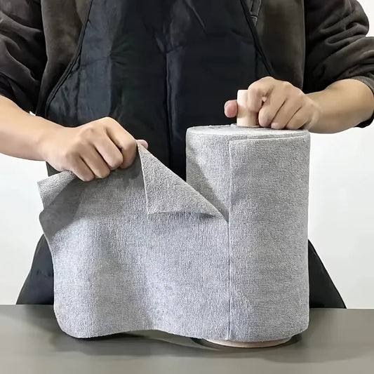 Rollo de 20 bayetas de microfibra multiusos