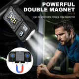 Mini linterna LED recargable con imán