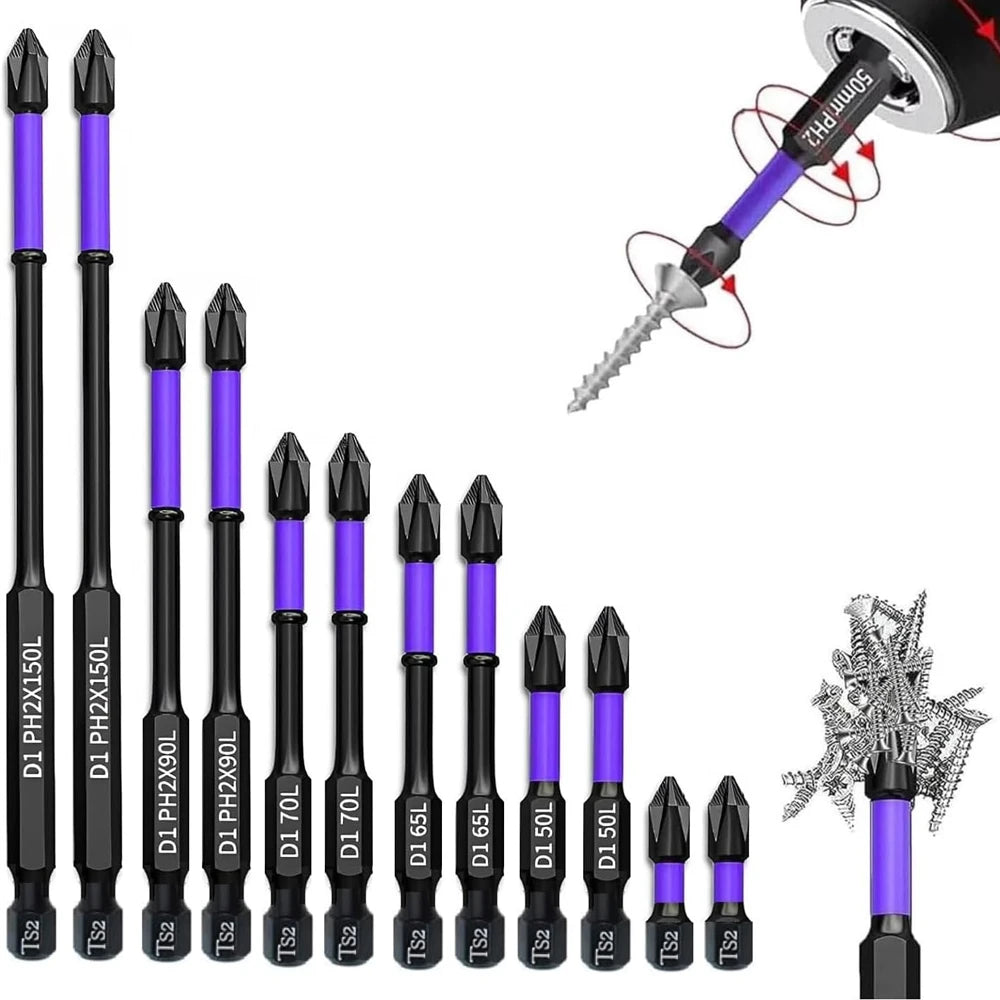Set de puntas magnéticas de destornillador