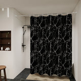 Set de baño de mármol negro