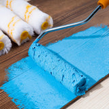 10 rodillos de pintura de pelo denso