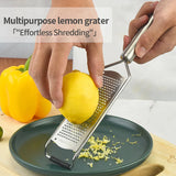 Rallador de acero inoxidable con mango