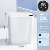 Papelera automática con sensor 20 L y pantalla
