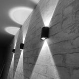 Aplique LED IP65 aluminio interior/exterior