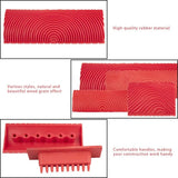 Rodillo de goma para efecto madera (2 uds)