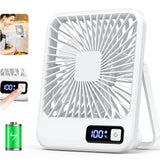Ventilador de mesa plegable recargable