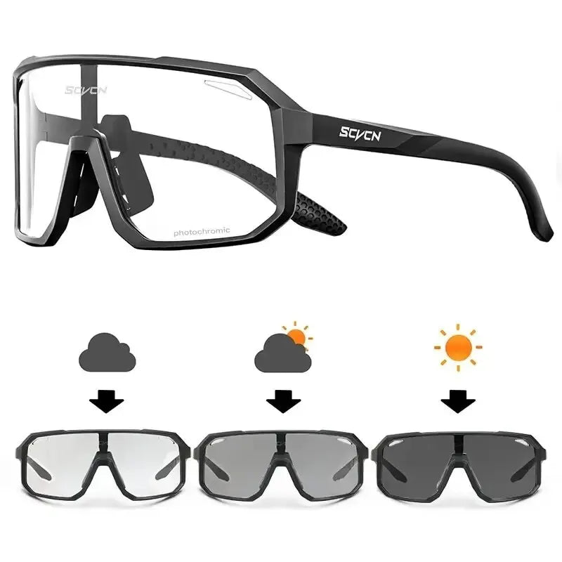 Gafas fotocromáticas de ciclismo unisex