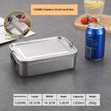 Fiambrera bento de acero inoxidable