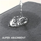 Alfombrilla de baño absorbente